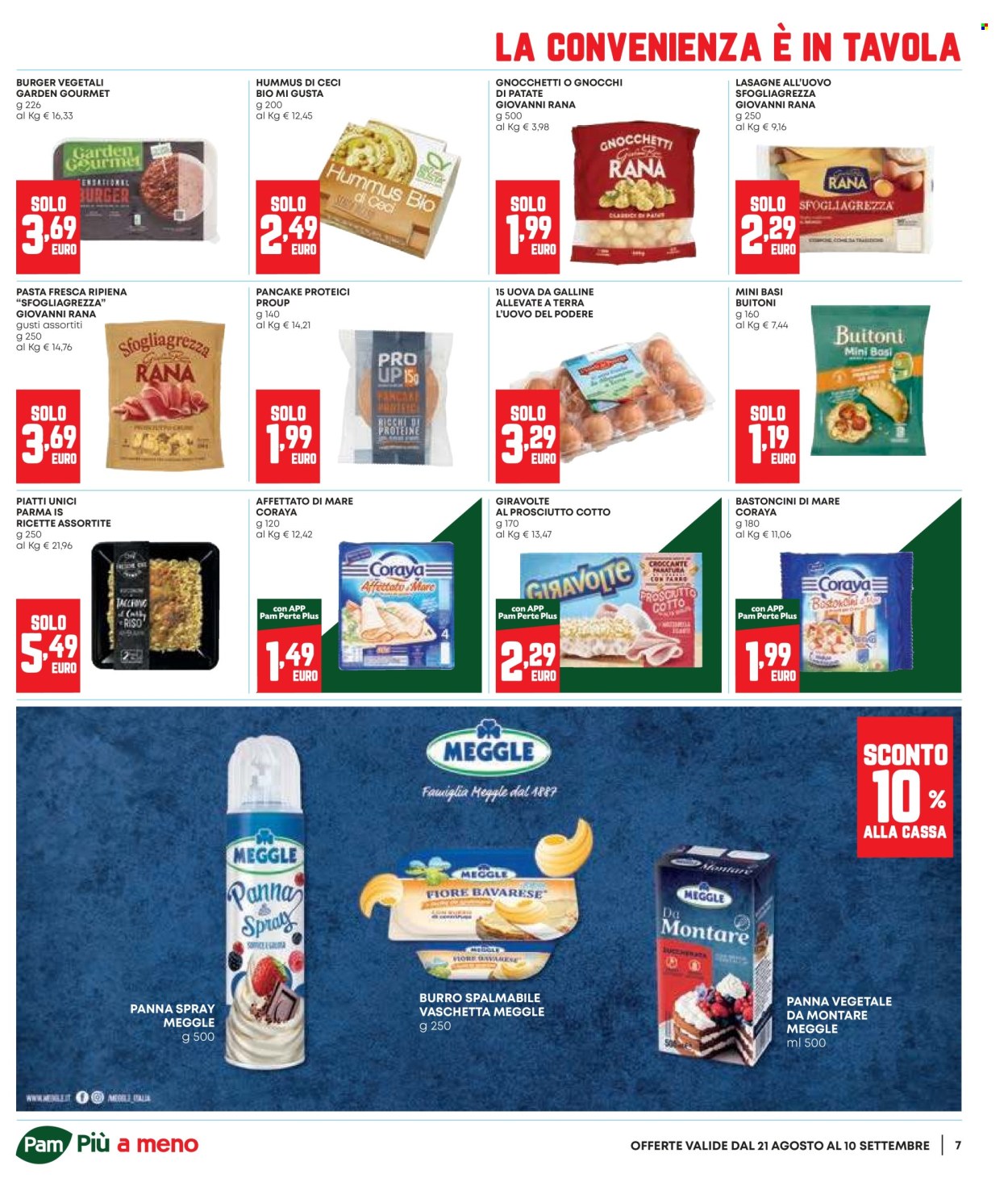 Volantino Pam Panorama - 21/8/2025 - 10/9/2025. Pagina 7