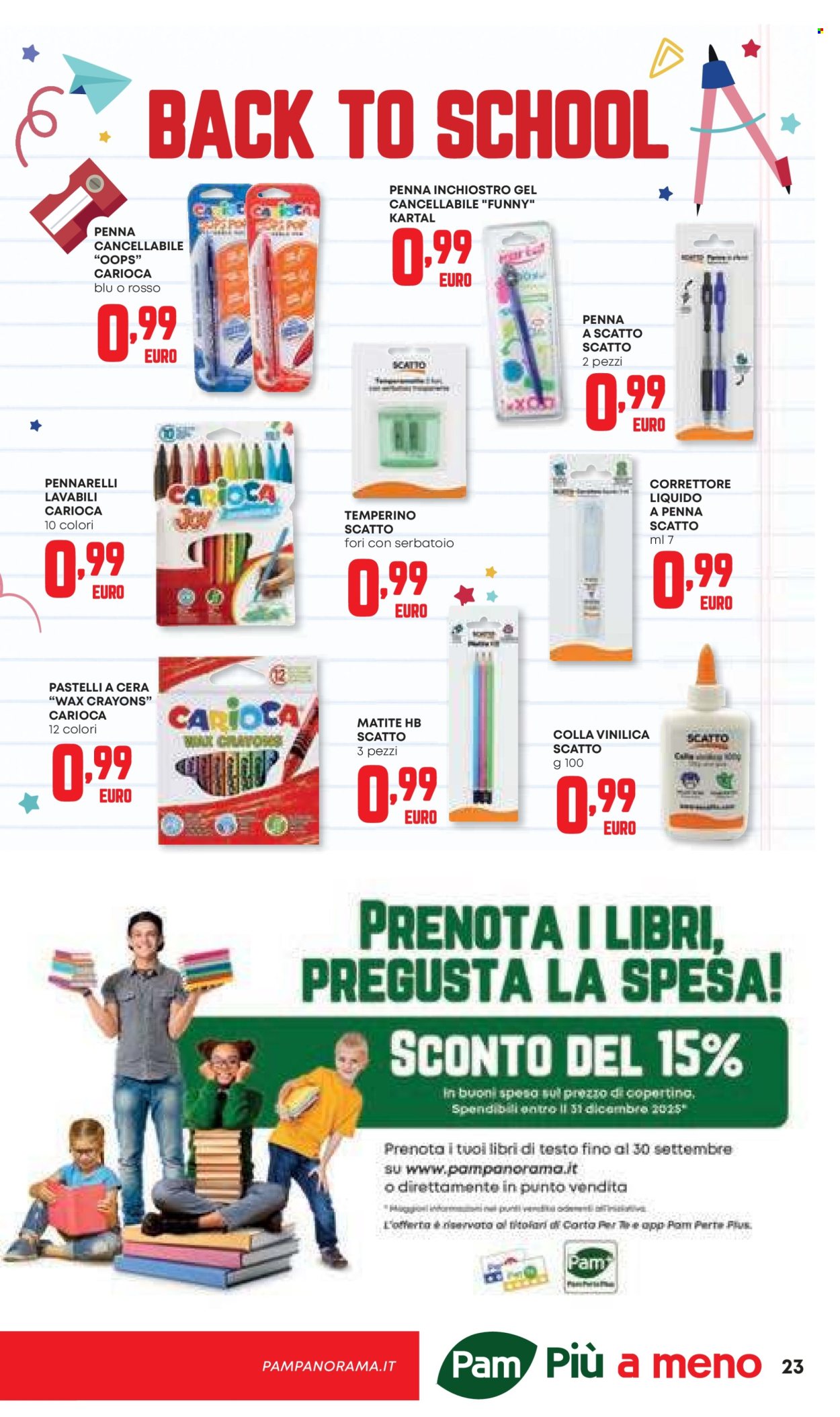 Volantino Pam Panorama - 21/8/2025 - 3/9/2025. Pagina 23