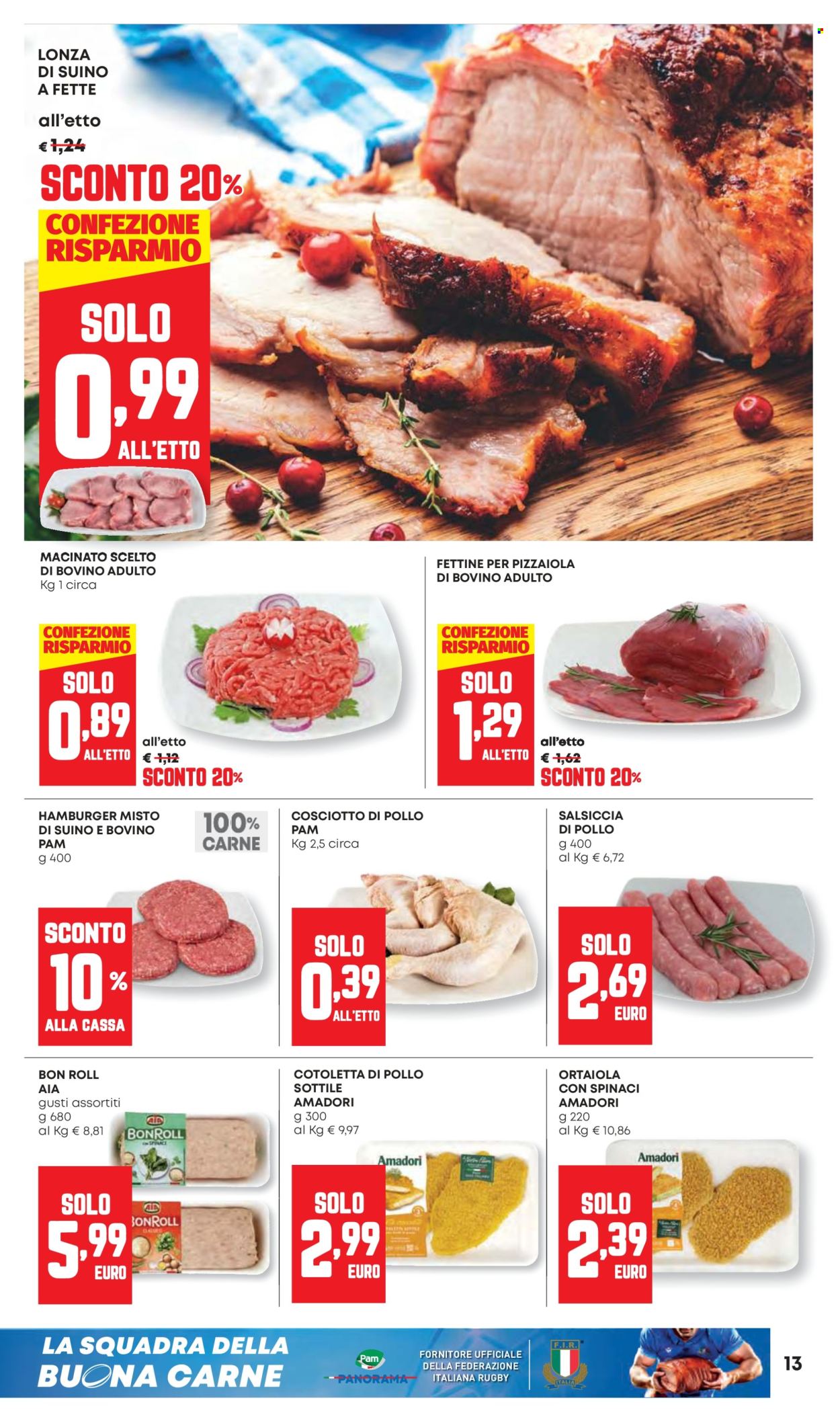 Volantino Panorama - 21/8/2025 - 3/9/2025. Pagina 13