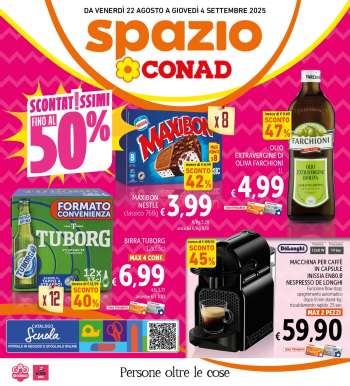 Volantino Spazio Conad - 22/8/2025 - 4/9/2025.