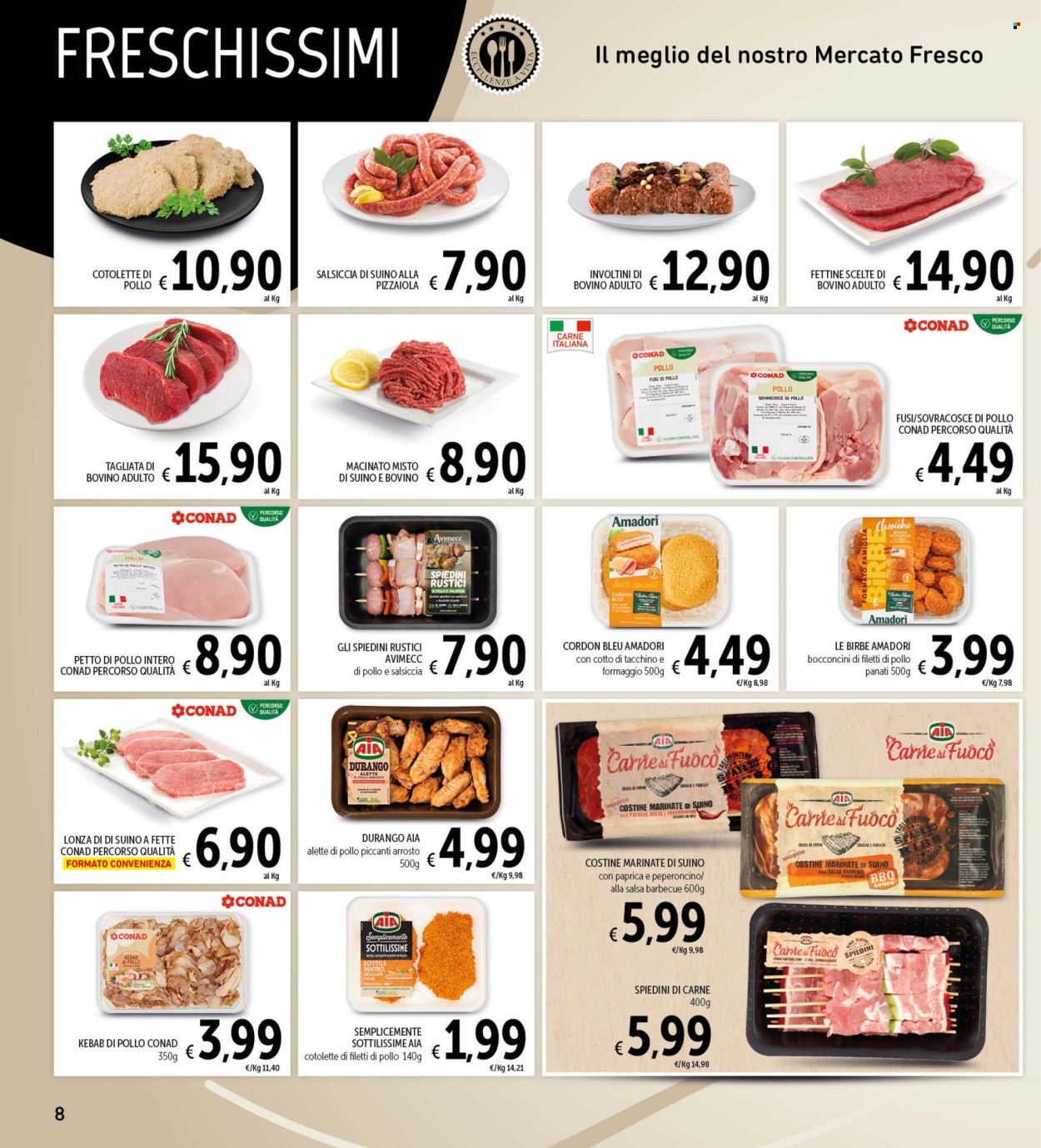 Volantino Spazio Conad - 22/8/2025 - 4/9/2025. Pagina 8