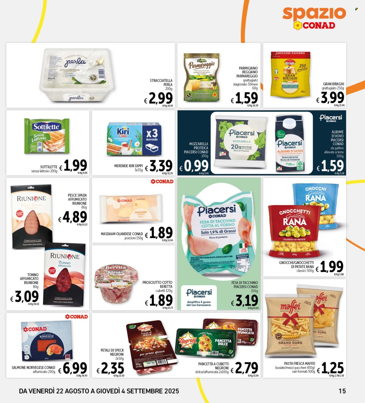 Volantino Spazio Conad - 22/8/2025 - 4/9/2025. Pagina 15