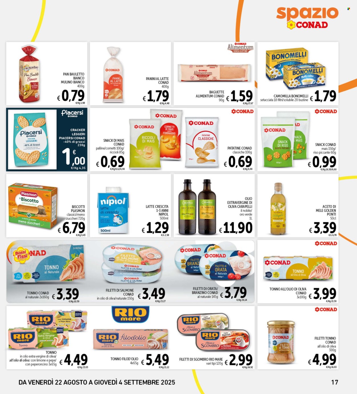 Volantino Spazio Conad - 22/8/2025 - 4/9/2025. Pagina 17