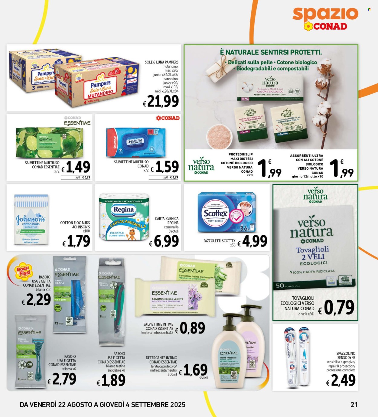 Volantino Spazio Conad - 22/8/2025 - 4/9/2025. Pagina 21