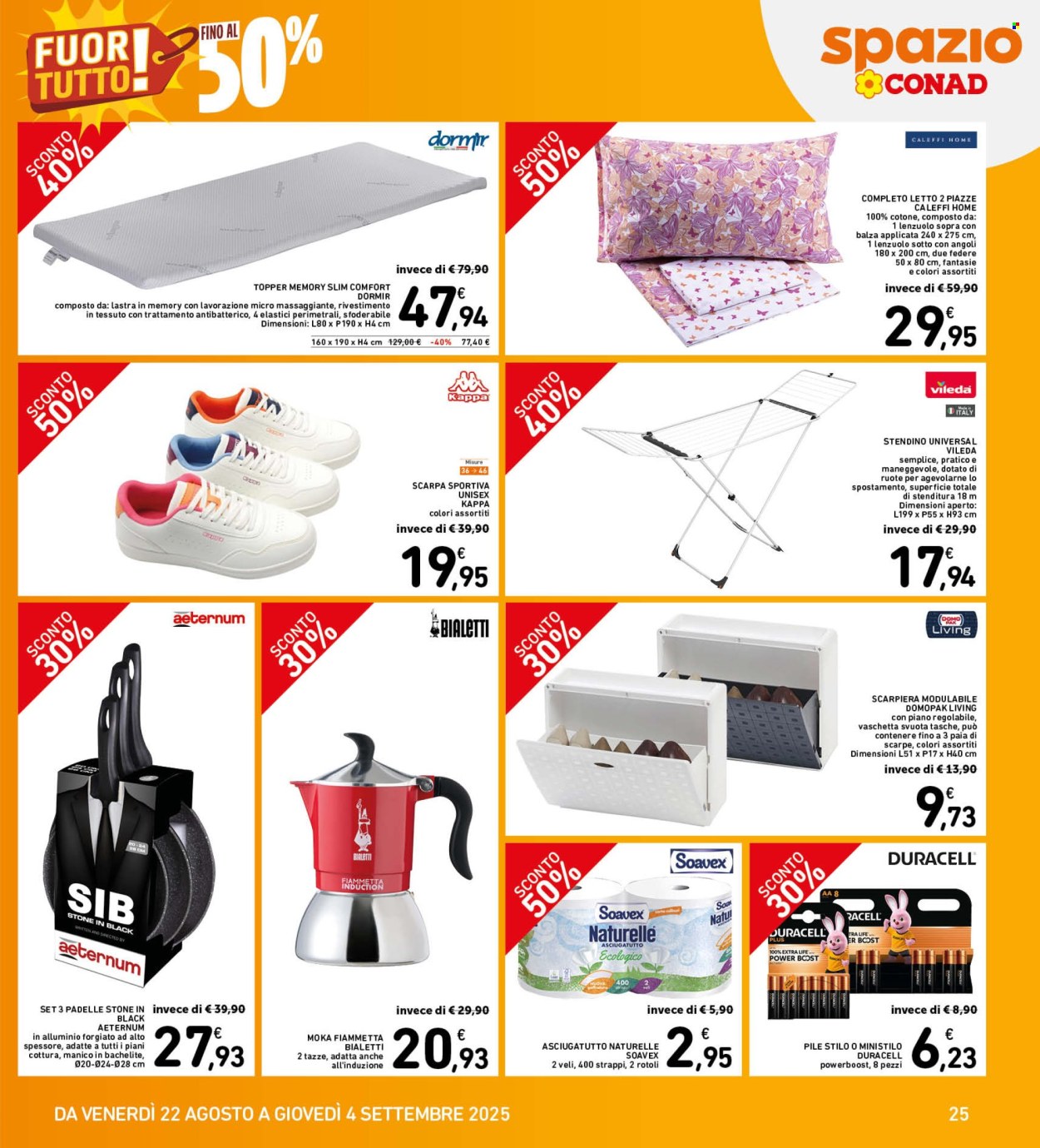 Volantino Spazio Conad - 22/8/2025 - 4/9/2025. Pagina 25