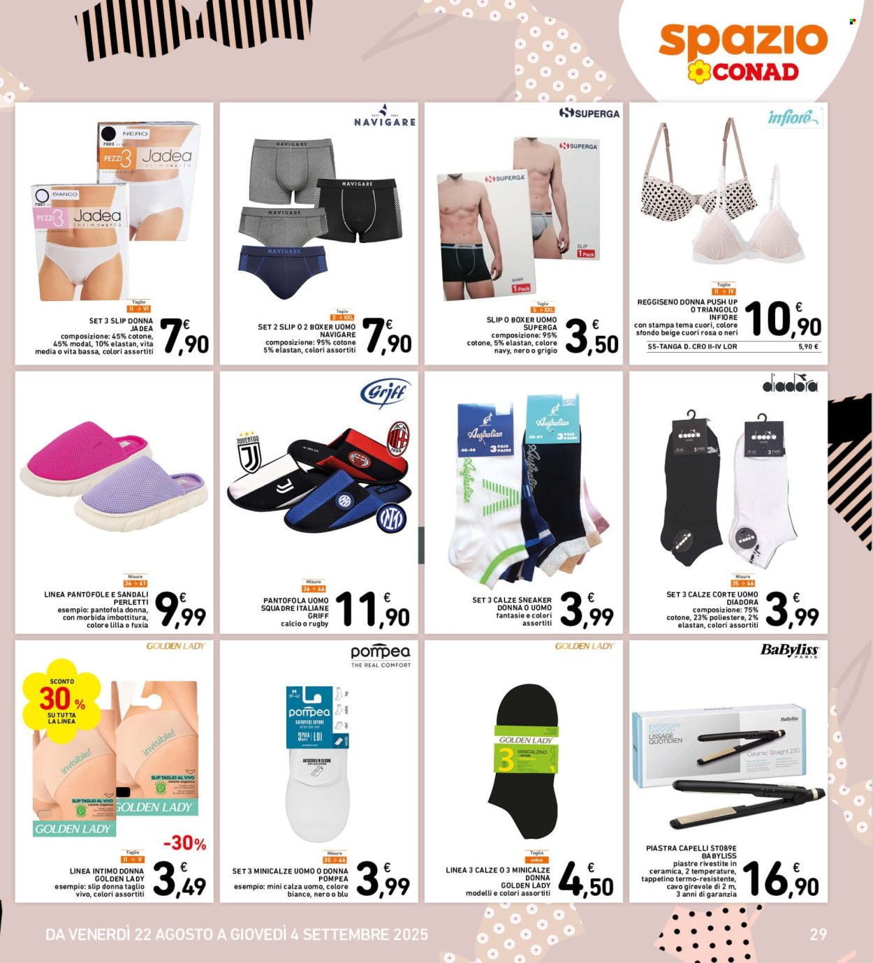 Volantino Spazio Conad - 22/8/2025 - 4/9/2025. Pagina 29