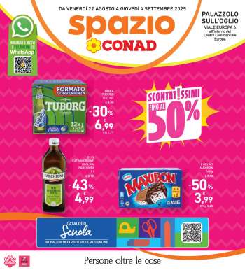 Volantino Spazio Conad - 22/8/2025 - 4/9/2025.