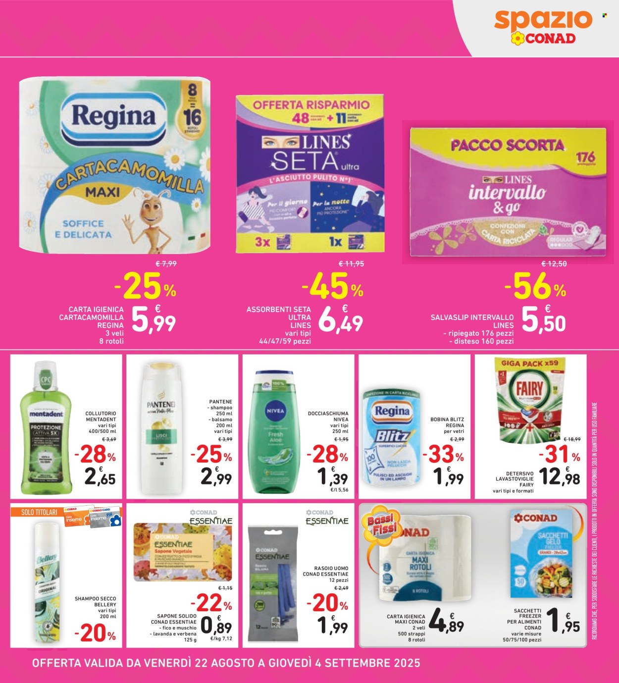 Volantino Spazio Conad - 22/8/2025 - 4/9/2025. Pagina 25
