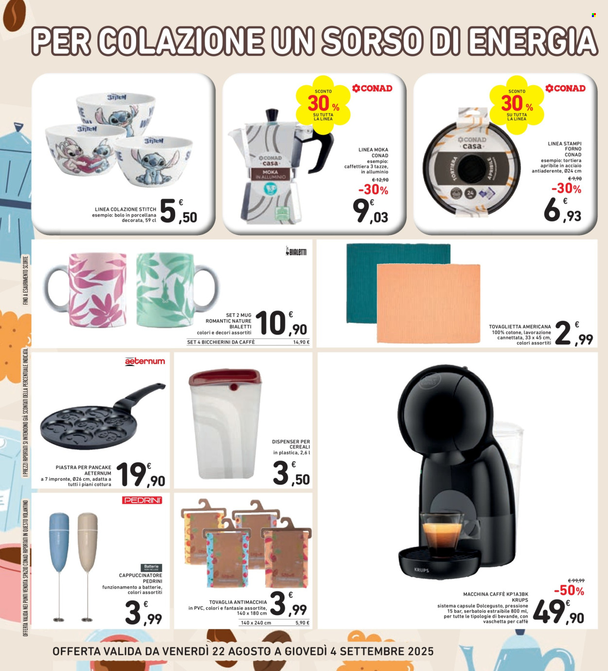 Volantino Spazio Conad - 22/8/2025 - 4/9/2025. Pagina 30