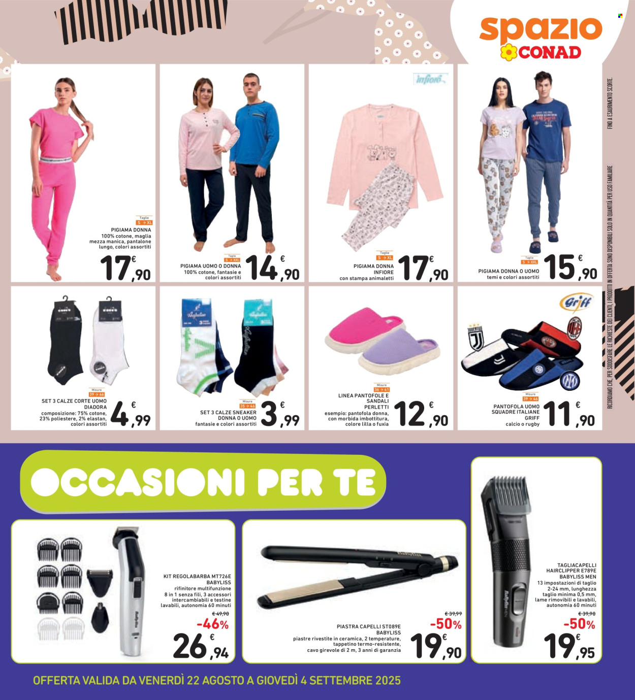 Volantino Spazio Conad - 22/8/2025 - 4/9/2025. Pagina 35