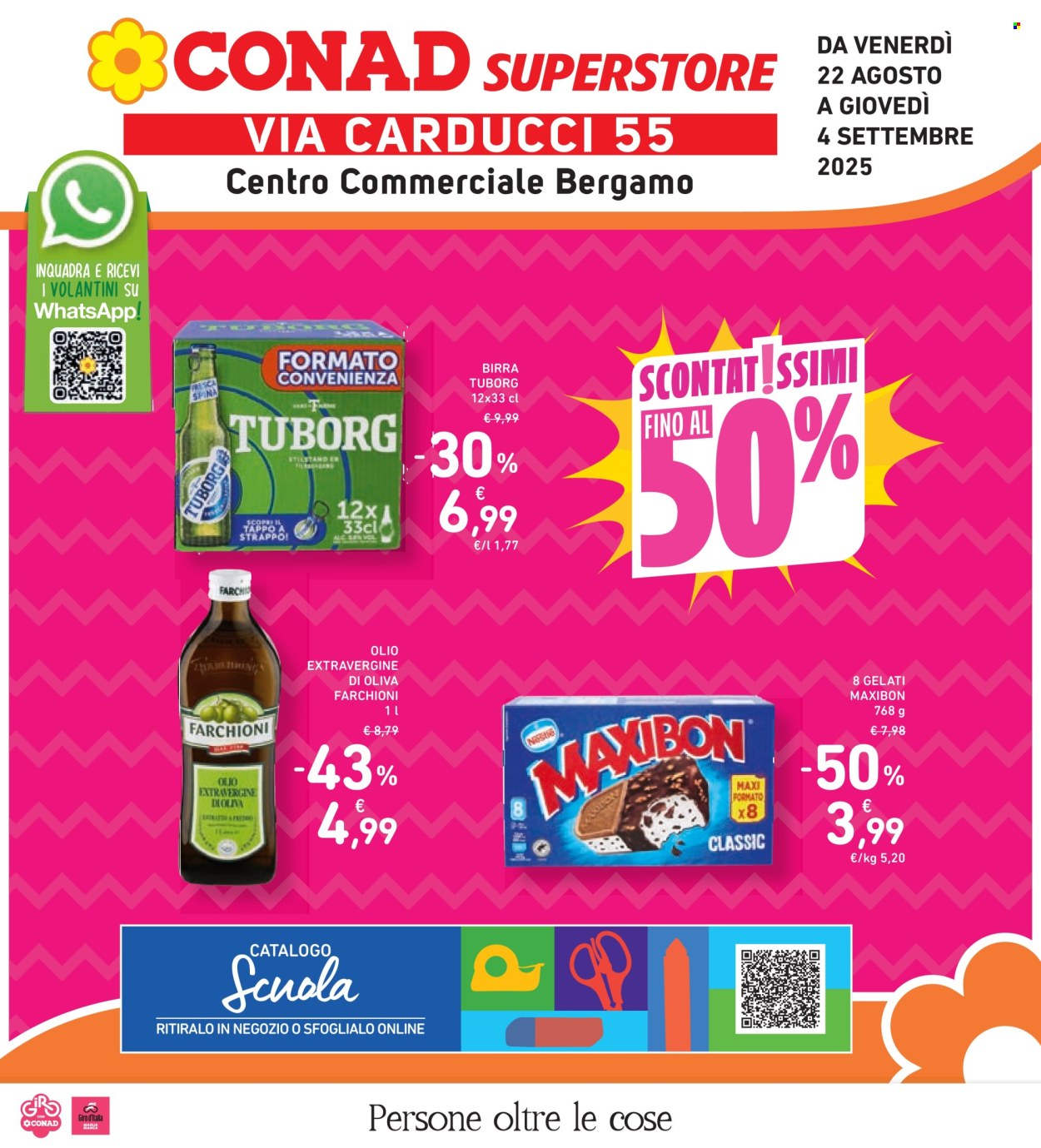 Volantino Conad Superstore - 22/8/2025 - 4/9/2025. Pagina 1