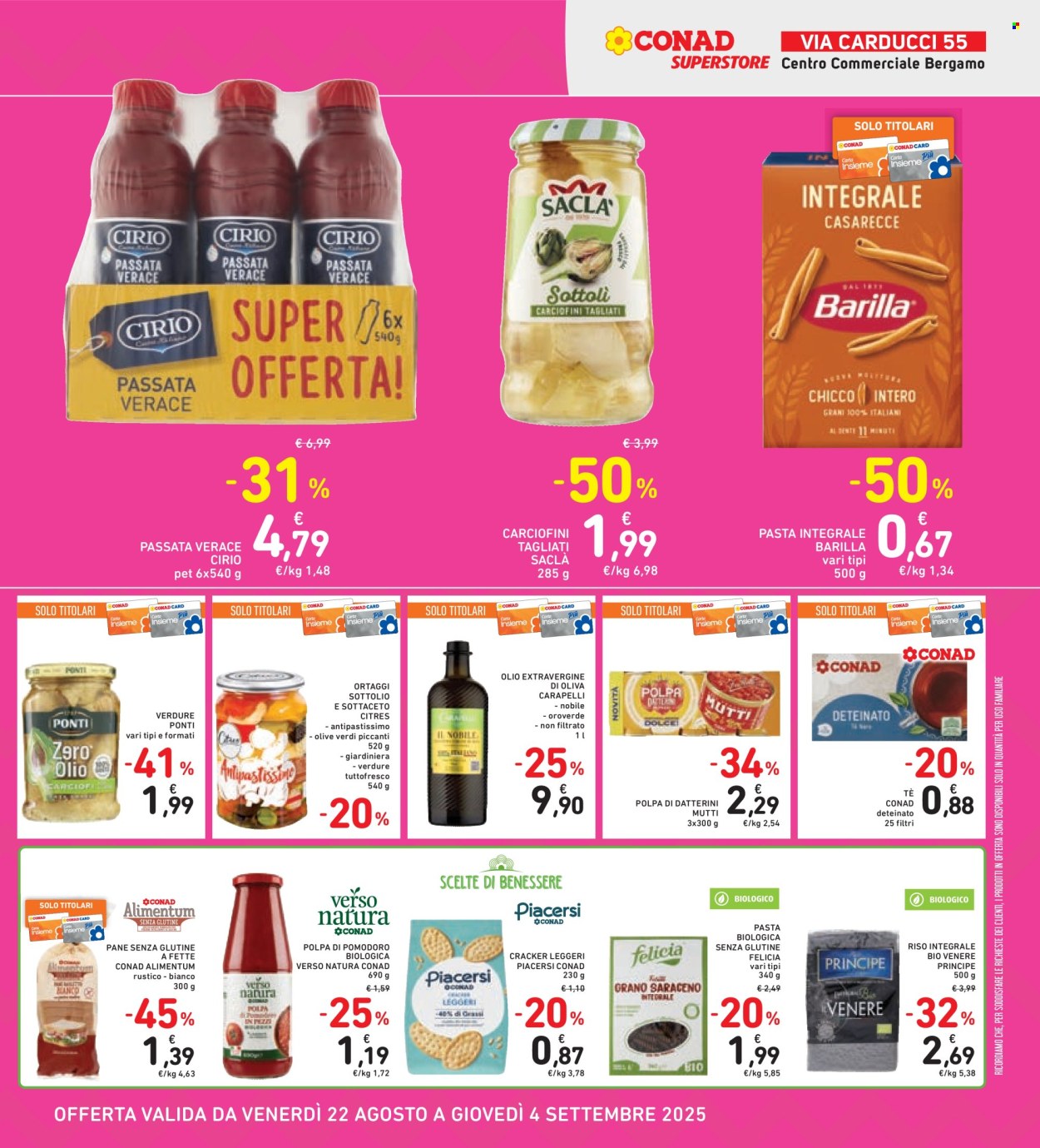 Volantino Conad Superstore - 22/8/2025 - 4/9/2025. Pagina 19