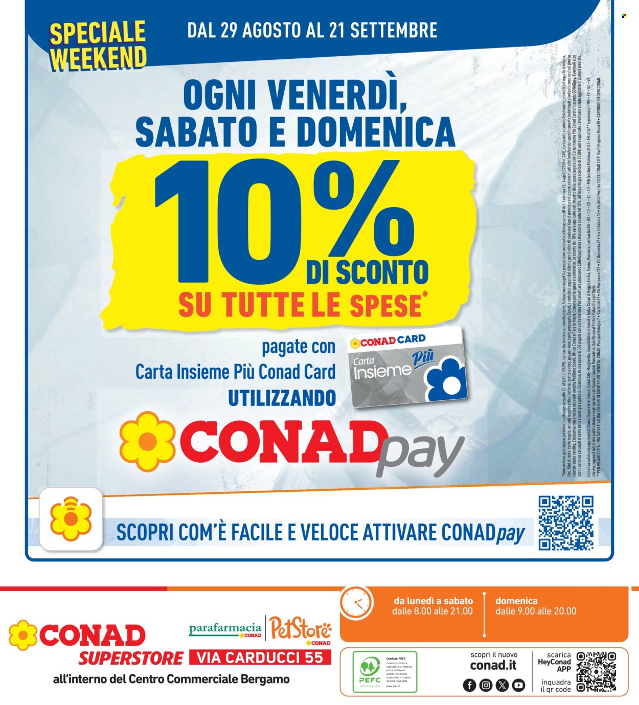 Volantino Conad Superstore - 22/8/2025 - 4/9/2025. Pagina 42