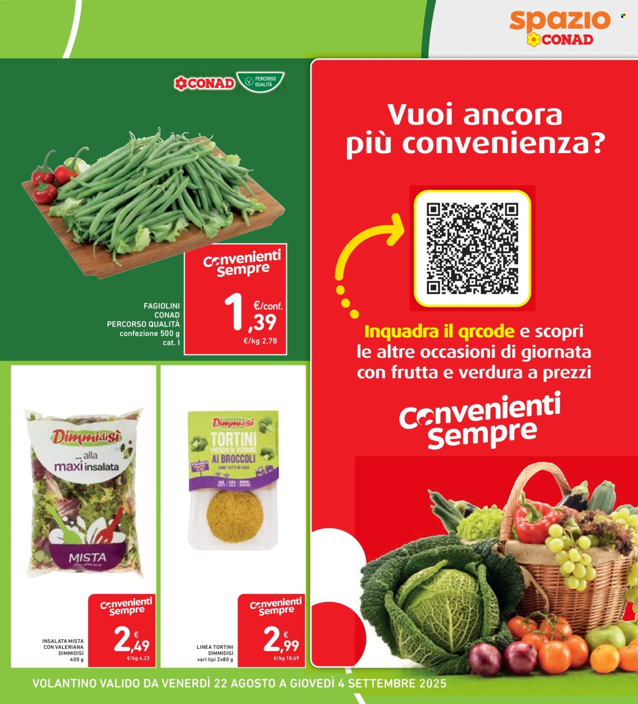 Volantino Spazio Conad - 22/8/2025 - 4/9/2025. Pagina 3