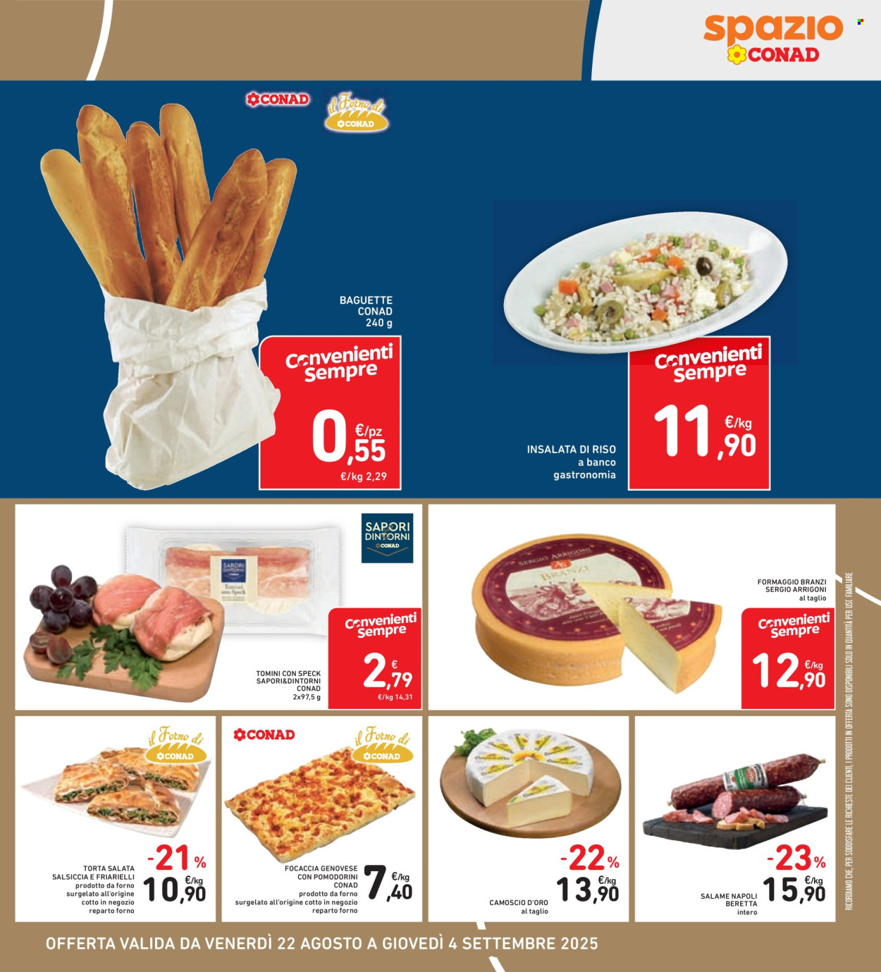Volantino Spazio Conad - 22/8/2025 - 4/9/2025. Pagina 7