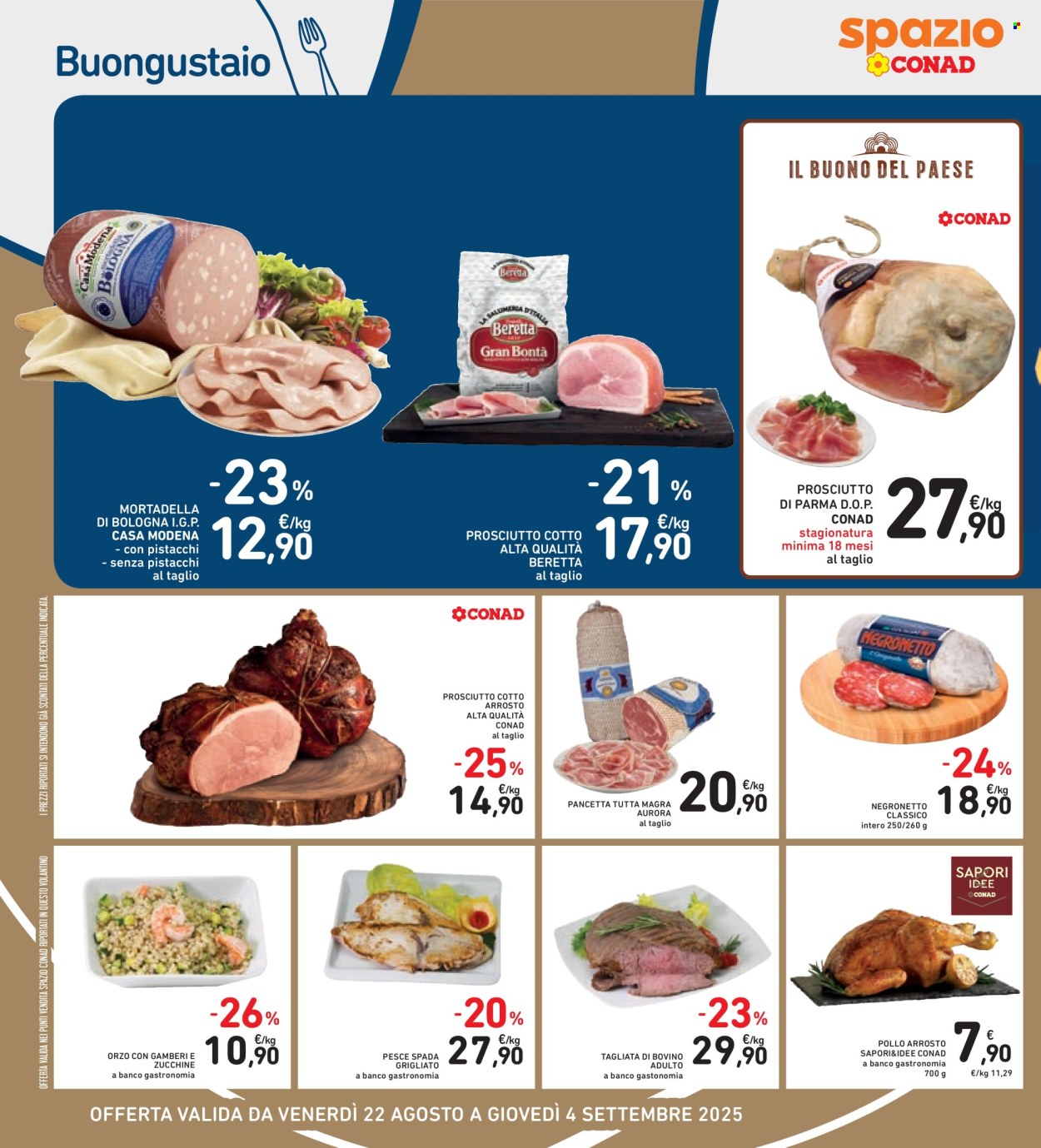 Volantino Spazio Conad - 22/8/2025 - 4/9/2025. Pagina 8