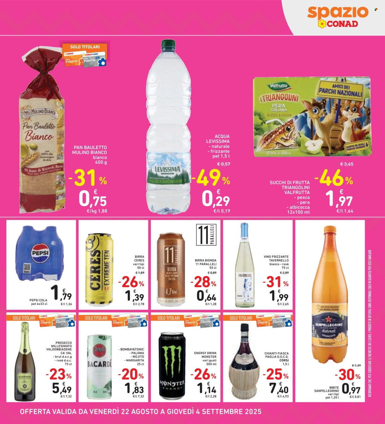Volantino Spazio Conad - 22/8/2025 - 4/9/2025. Pagina 21