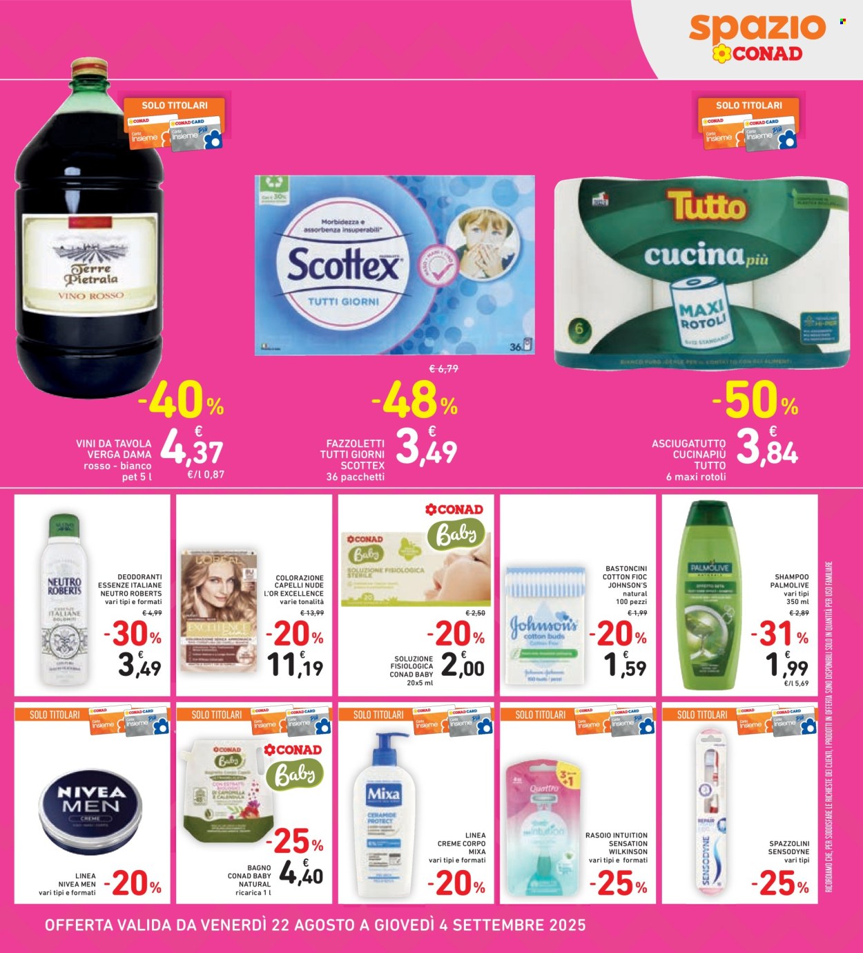 Volantino Spazio Conad - 22/8/2025 - 4/9/2025. Pagina 23