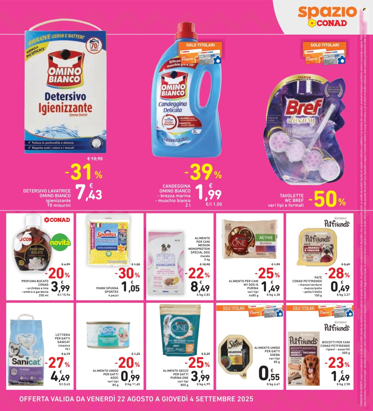 Volantino Spazio Conad - 22/8/2025 - 4/9/2025. Pagina 27