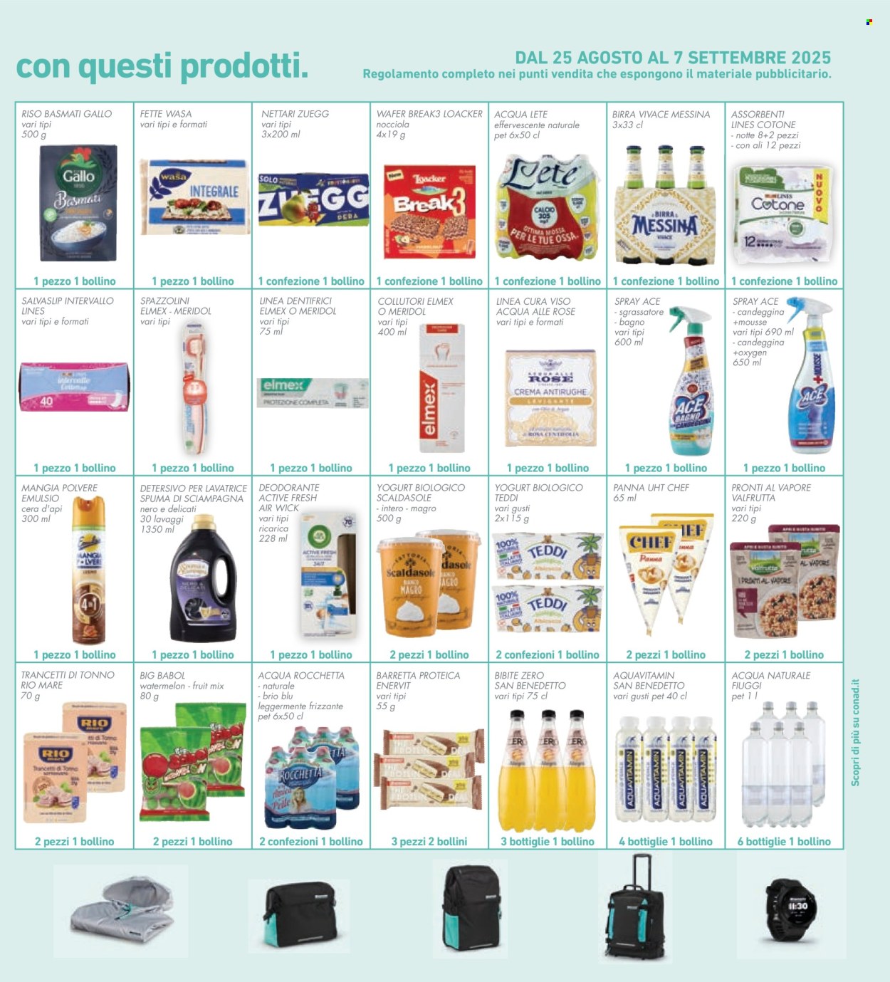 Volantino Spazio Conad - 22/8/2025 - 4/9/2025. Pagina 39