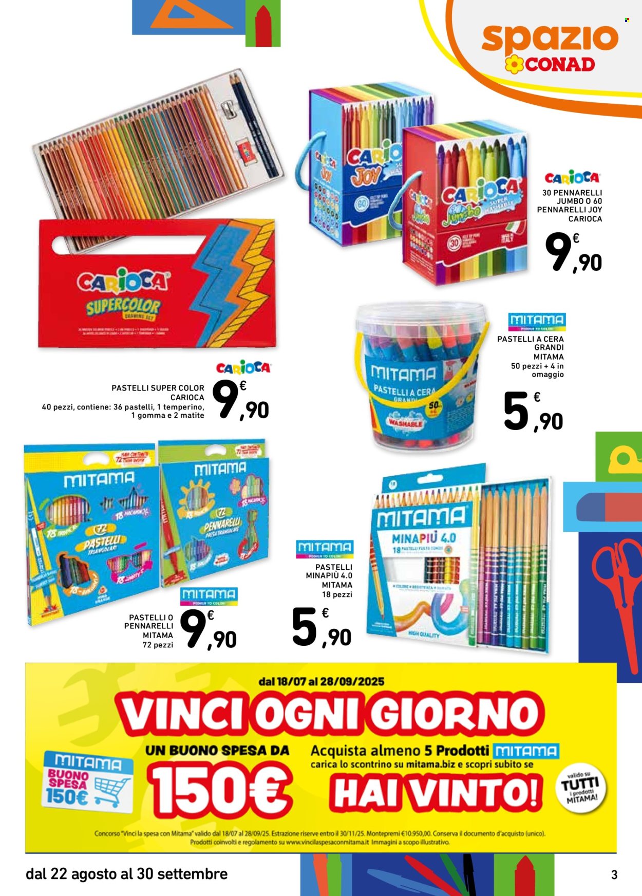Volantino Spazio Conad - 22/8/2025 - 30/9/2025. Pagina 3