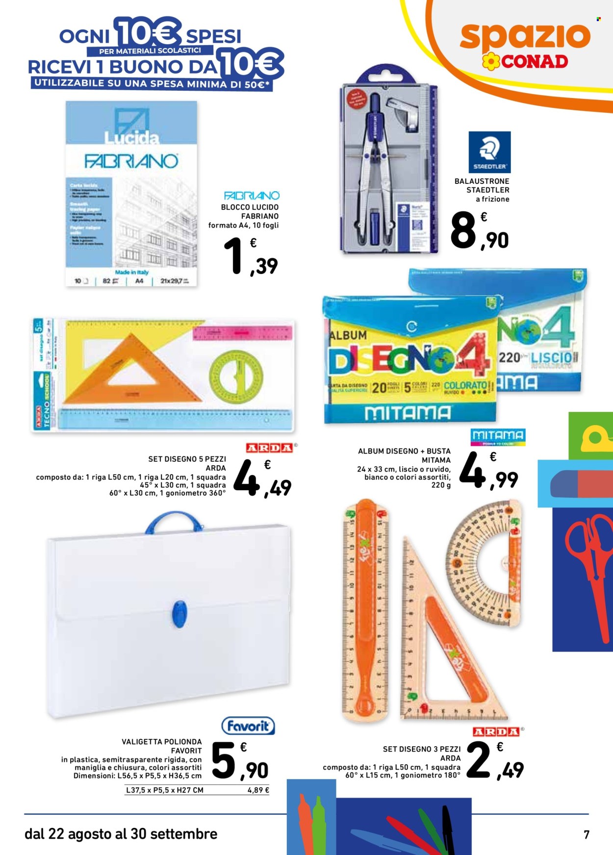 Volantino Spazio Conad - 22/8/2025 - 30/9/2025. Pagina 7