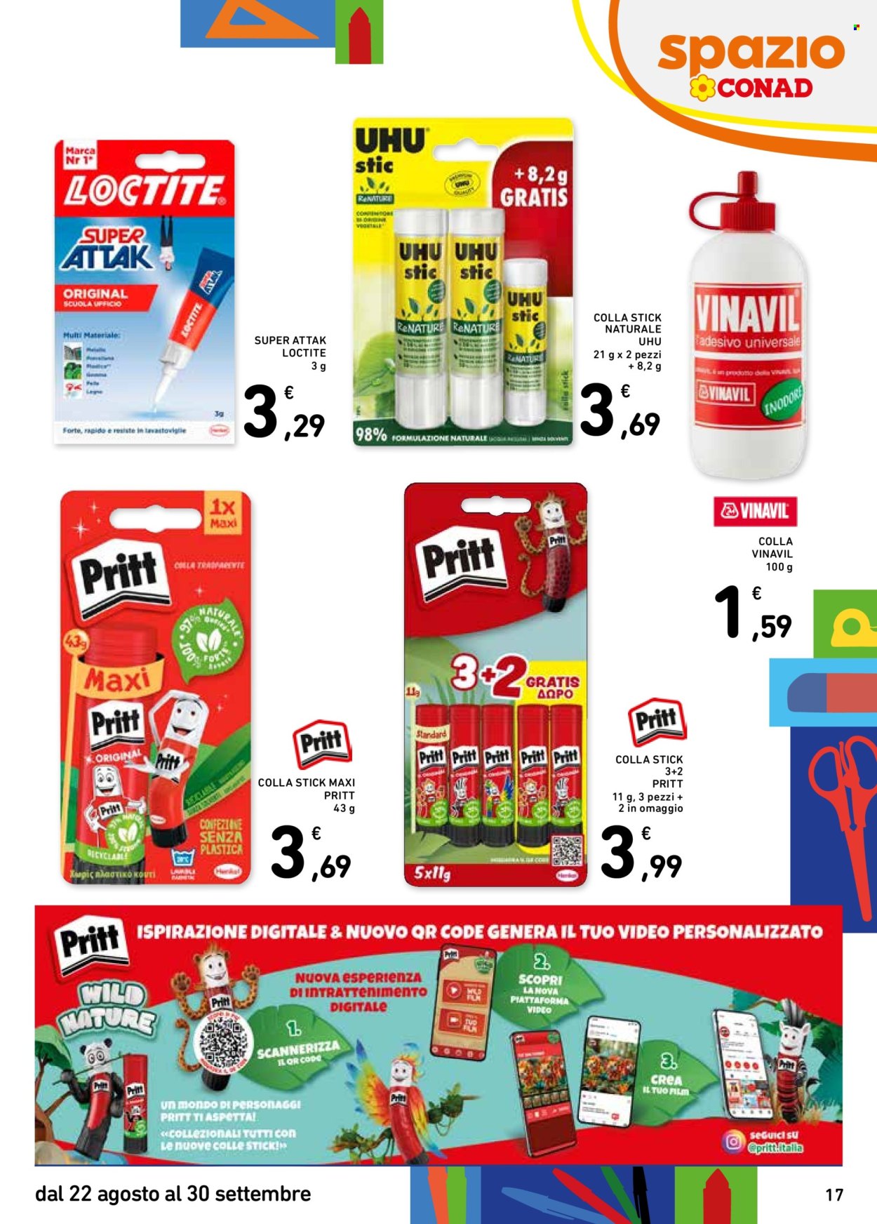 Volantino Spazio Conad - 22/8/2025 - 30/9/2025. Pagina 17