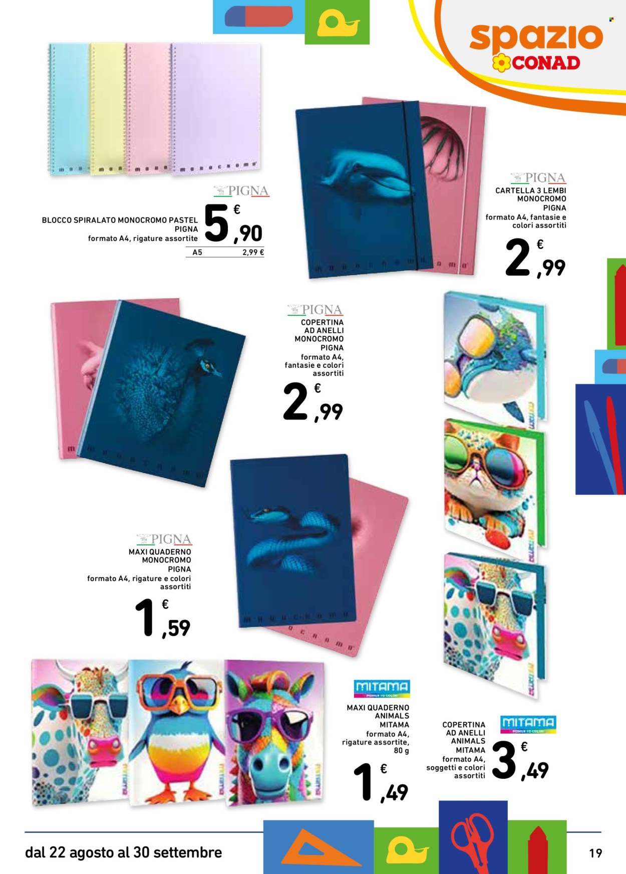 Volantino Spazio Conad - 22/8/2025 - 30/9/2025. Pagina 19