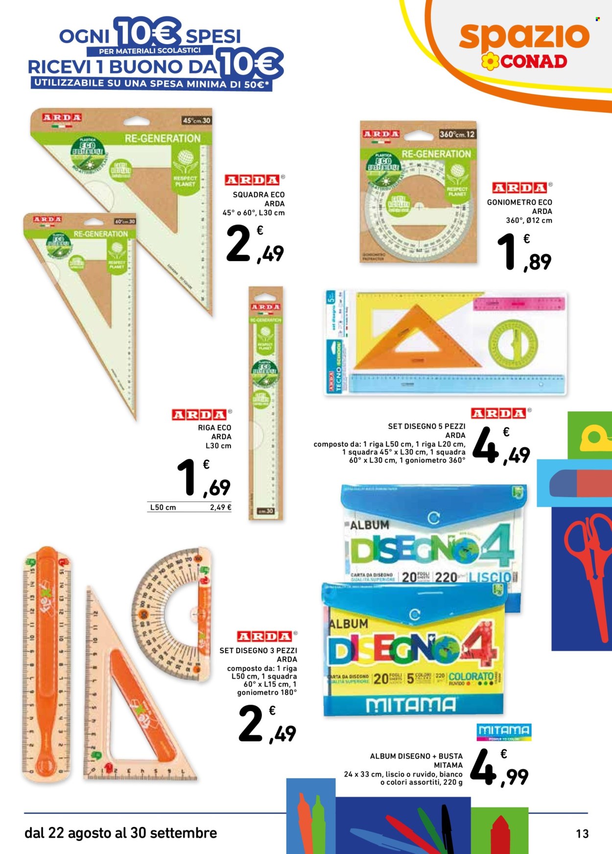 Volantino Spazio Conad - 22/8/2025 - 30/9/2025. Pagina 13