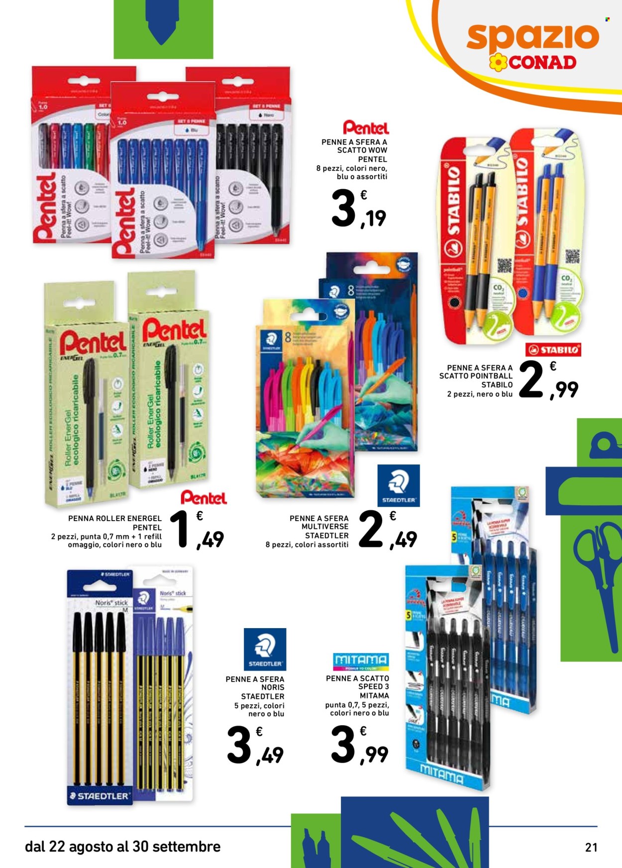 Volantino Spazio Conad - 22/8/2025 - 30/9/2025. Pagina 21
