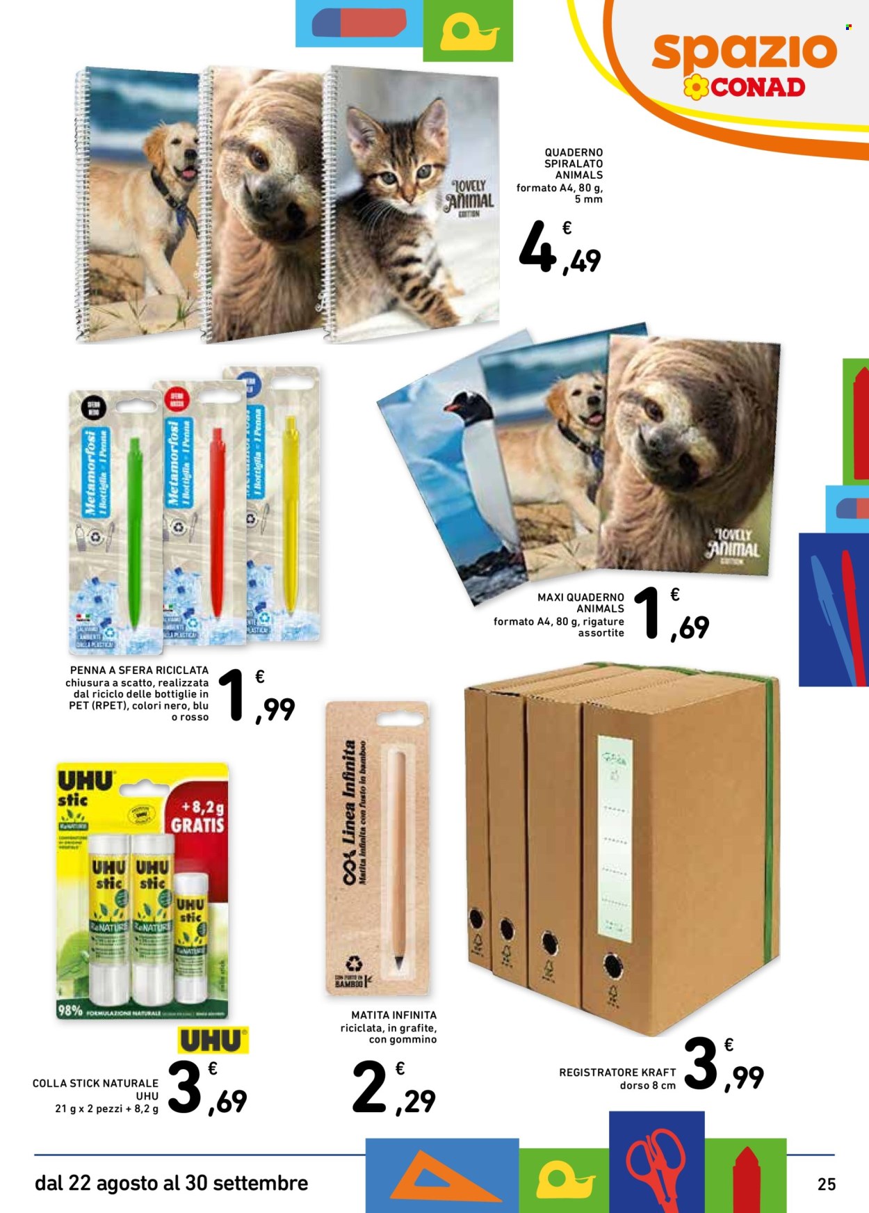 Volantino Spazio Conad - 22/8/2025 - 30/9/2025. Pagina 25
