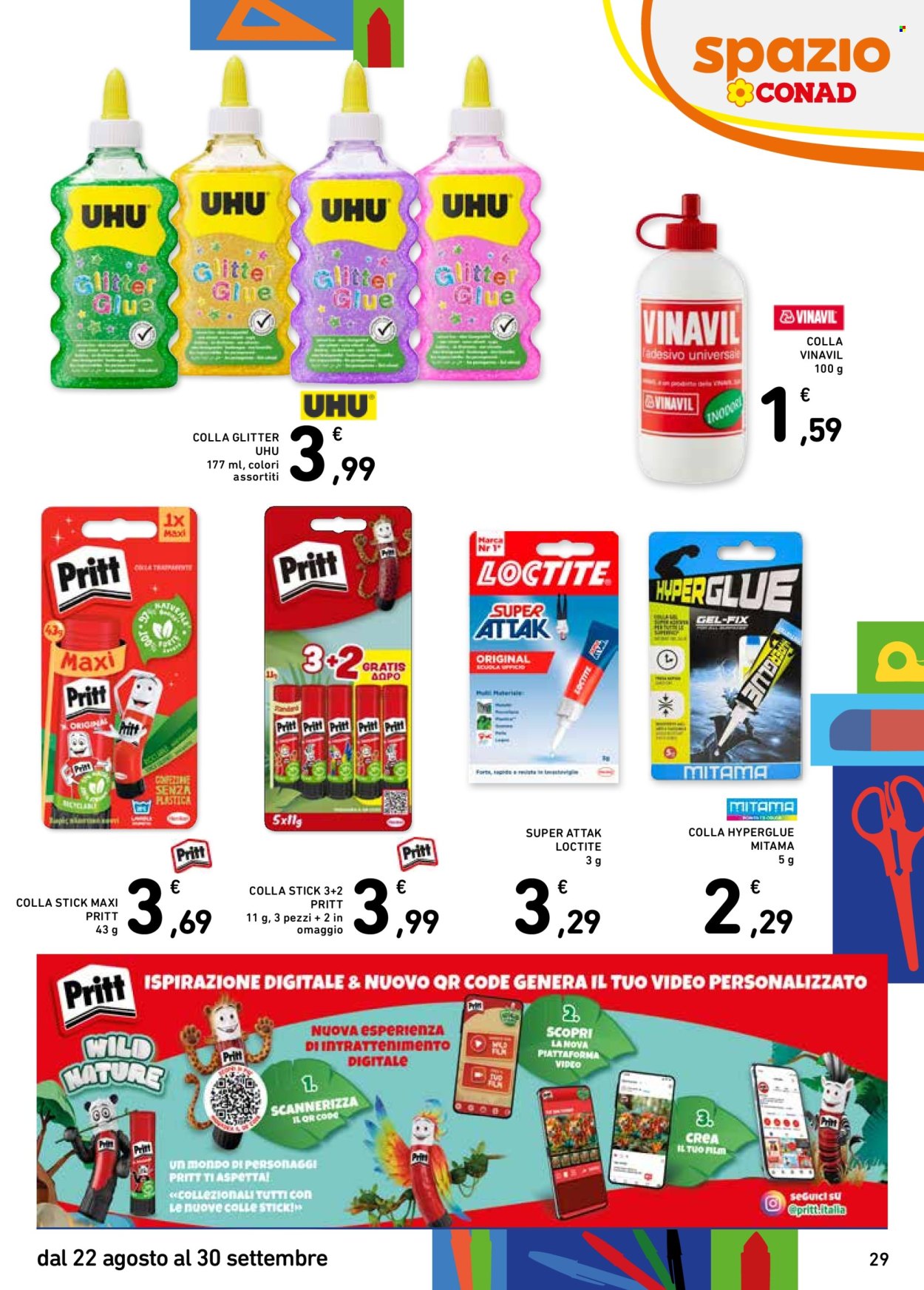 Volantino Spazio Conad - 22/8/2025 - 30/9/2025. Pagina 29