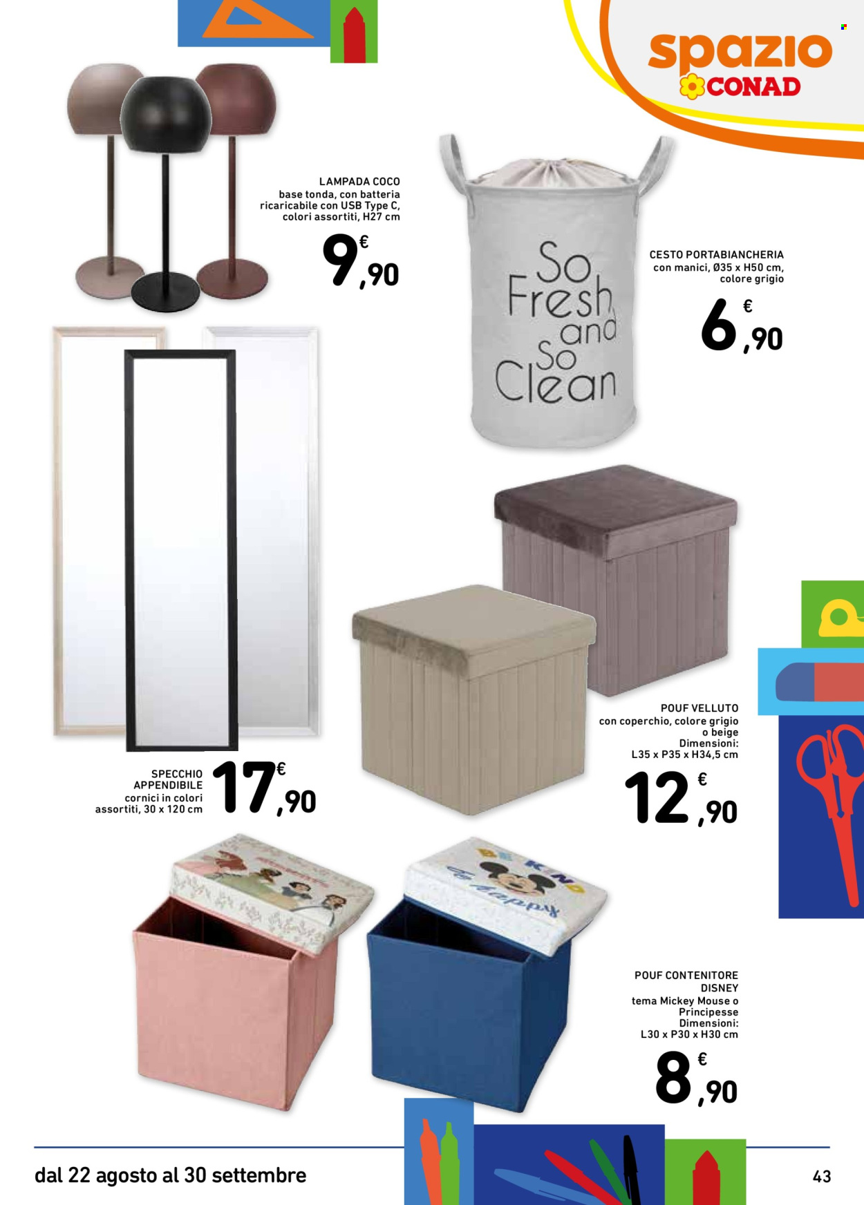 Volantino Spazio Conad - 22/8/2025 - 30/9/2025. Pagina 43