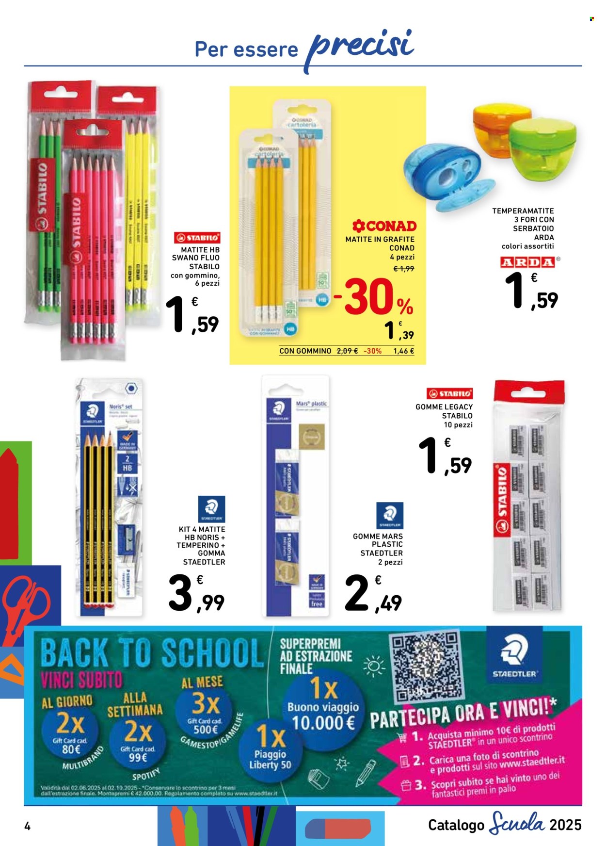 Volantino Conad - 22/8/2025 - 30/9/2025. Pagina 4