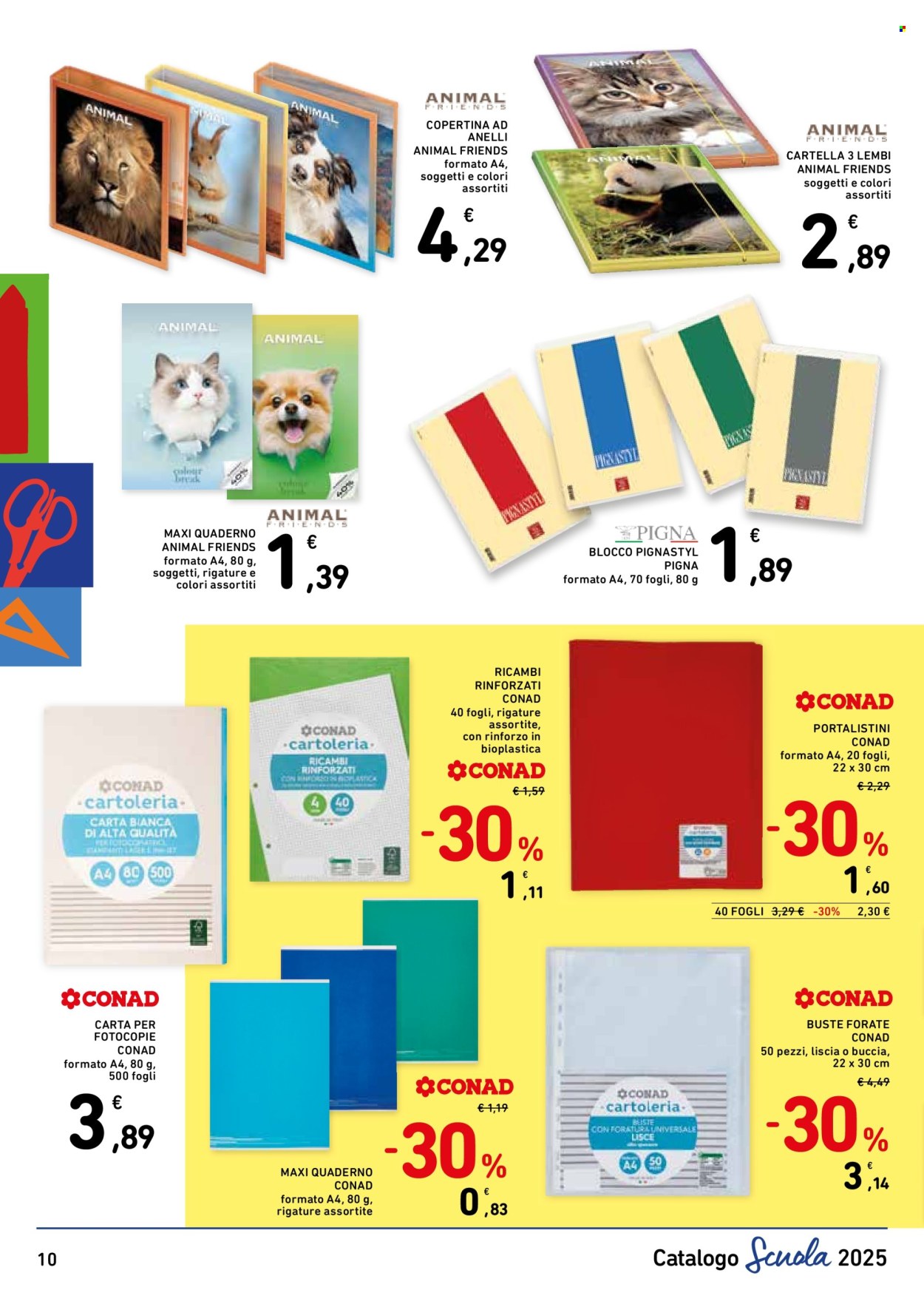 Volantino Conad - 22/8/2025 - 30/9/2025. Pagina 10