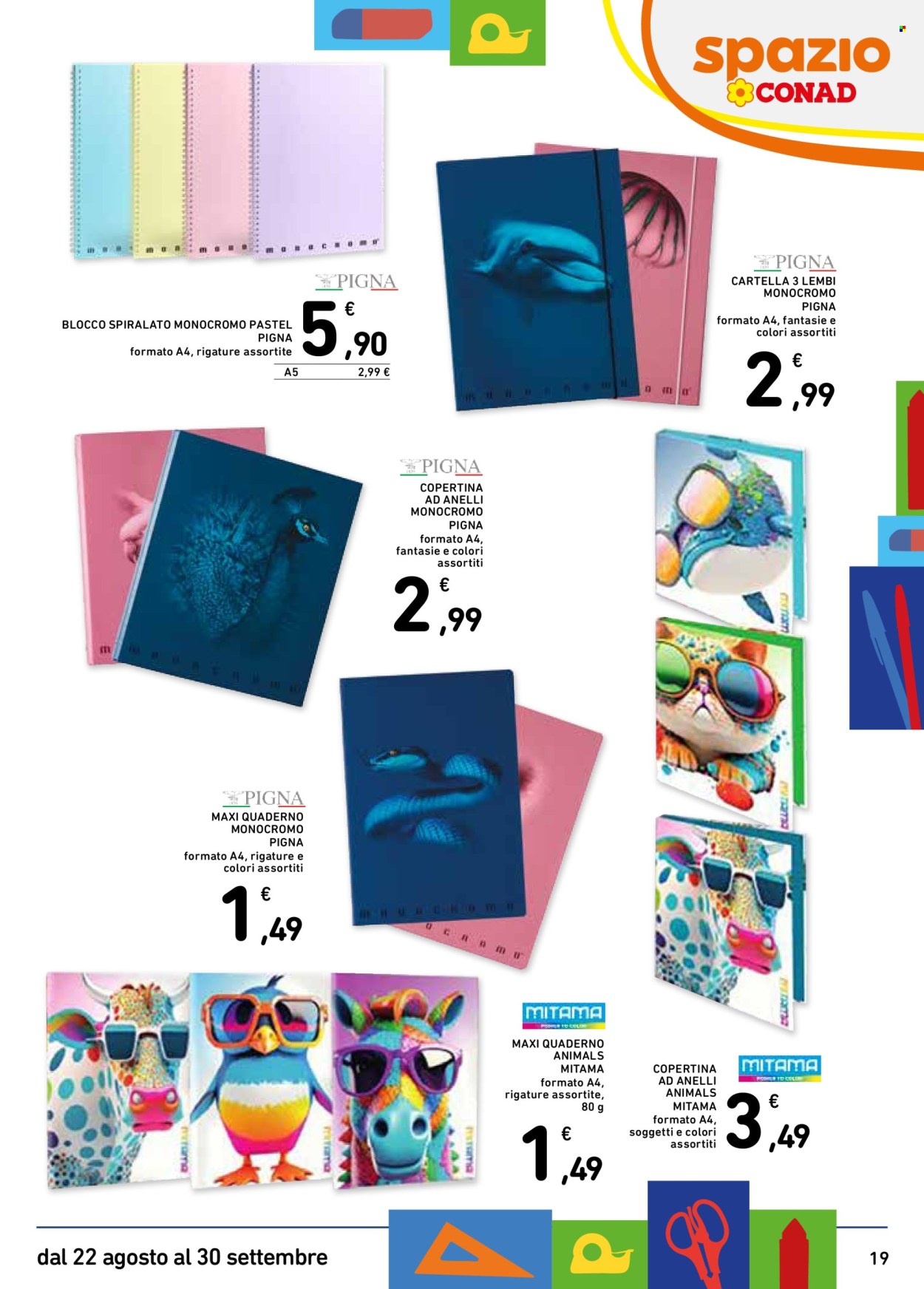 Volantino Spazio Conad - 22/8/2025 - 30/9/2025. Pagina 19