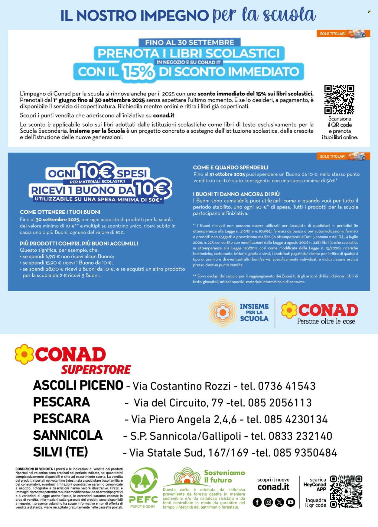 Volantino Conad Superstore - 22/8/2025 - 30/9/2025. Pagina 8