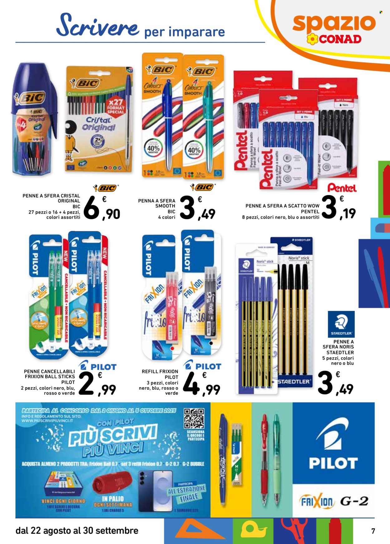Volantino Spazio Conad - 22/8/2025 - 30/9/2025. Pagina 7
