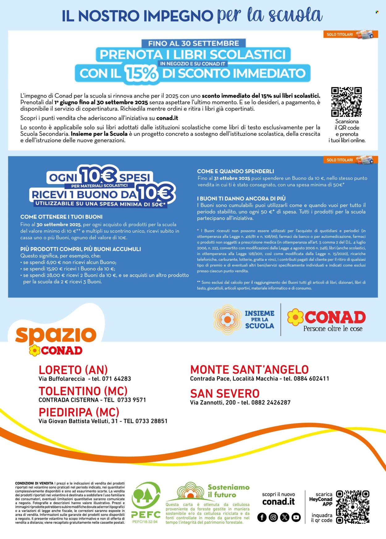 Volantino Spazio Conad - 22/8/2025 - 30/9/2025. Pagina 12
