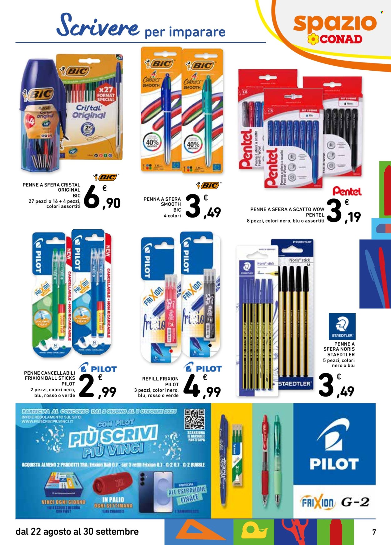 Volantino Spazio Conad - 22/8/2025 - 30/9/2025. Pagina 7