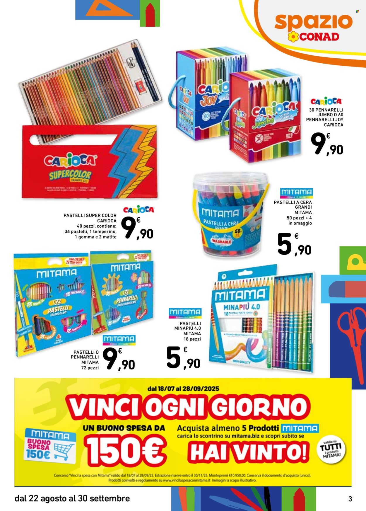 Volantino Spazio Conad - 22/8/2025 - 30/9/2025. Pagina 3