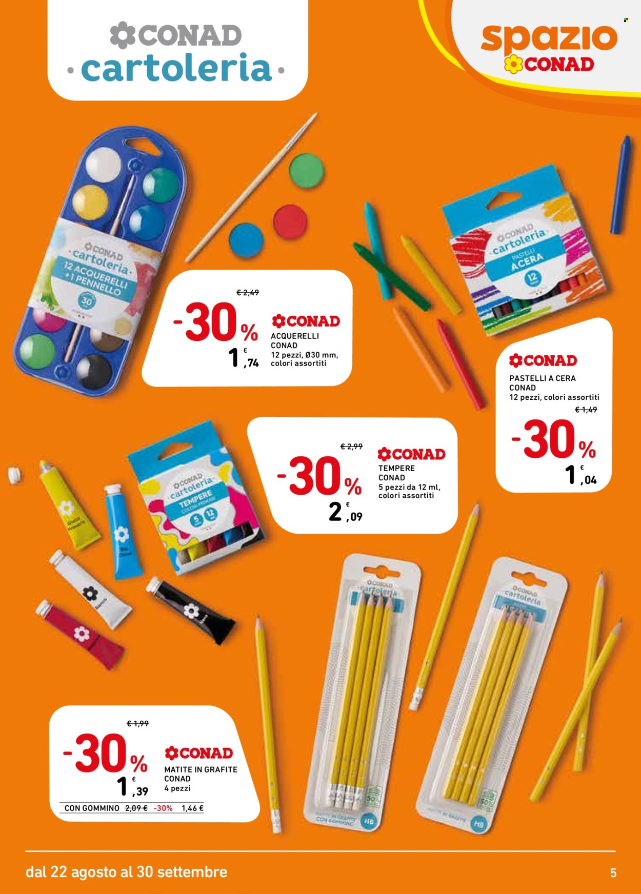 Volantino Spazio Conad - 22/8/2025 - 30/9/2025. Pagina 5