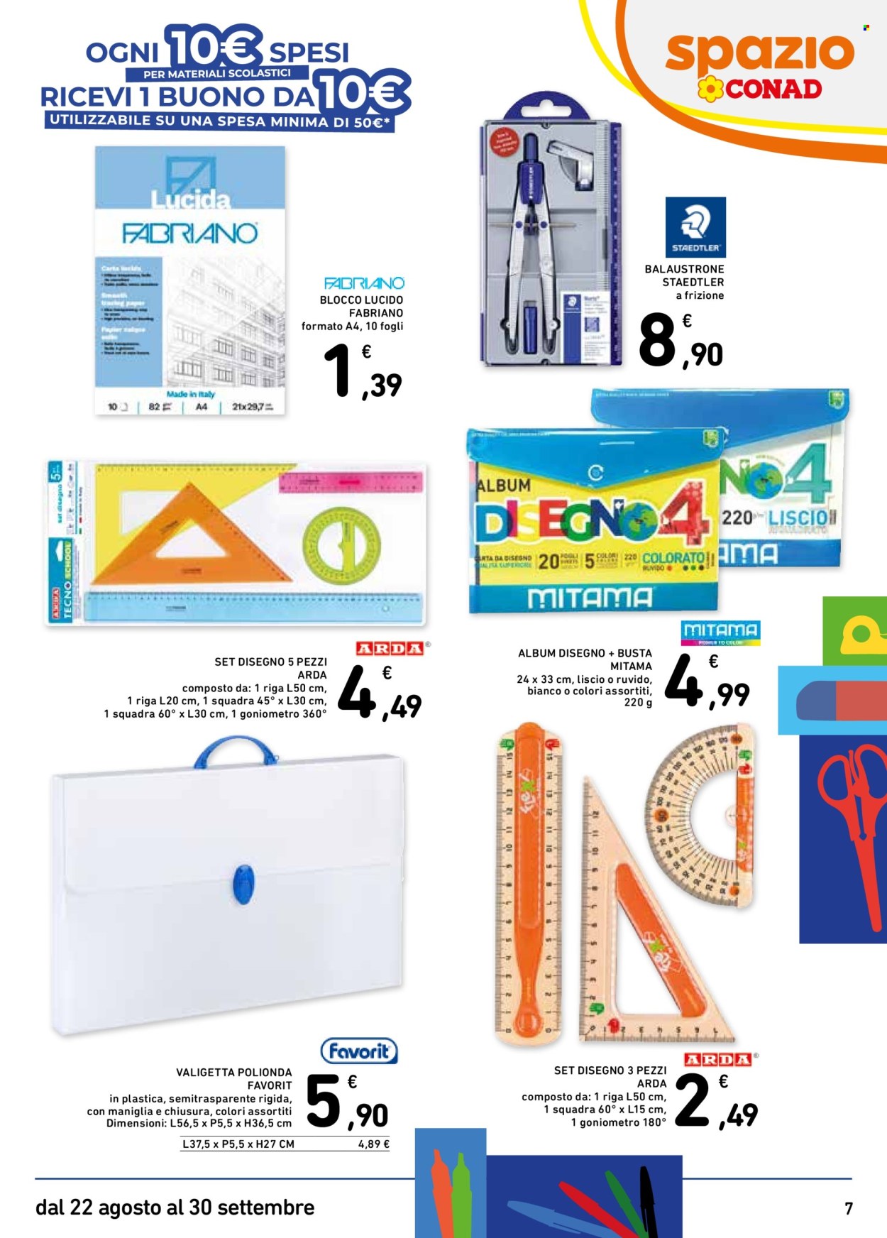 Volantino Spazio Conad - 22/8/2025 - 30/9/2025. Pagina 7
