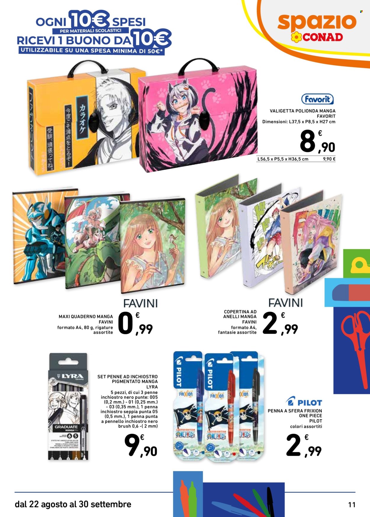 Volantino Spazio Conad - 22/8/2025 - 30/9/2025. Pagina 11