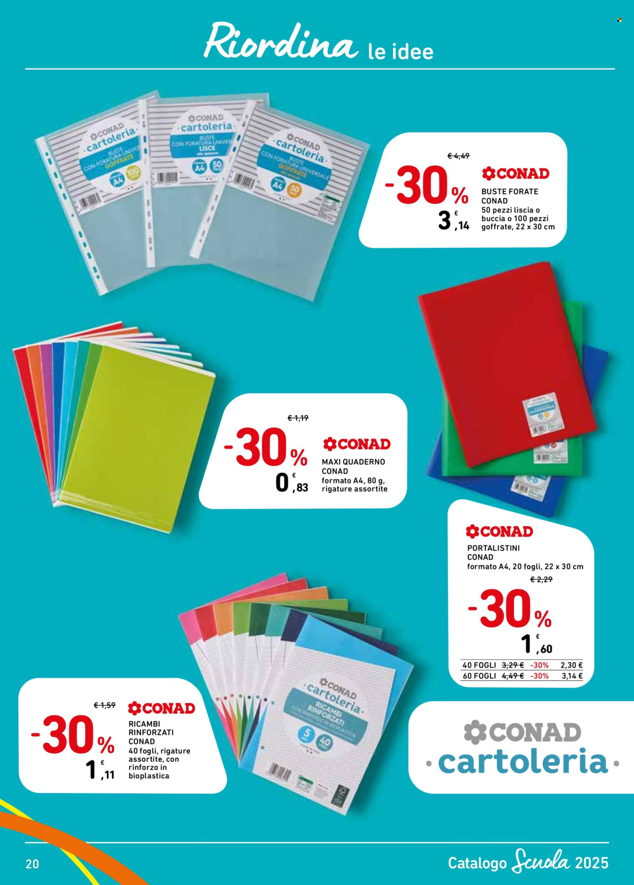 Volantino Spazio Conad - 22/8/2025 - 30/9/2025. Pagina 20