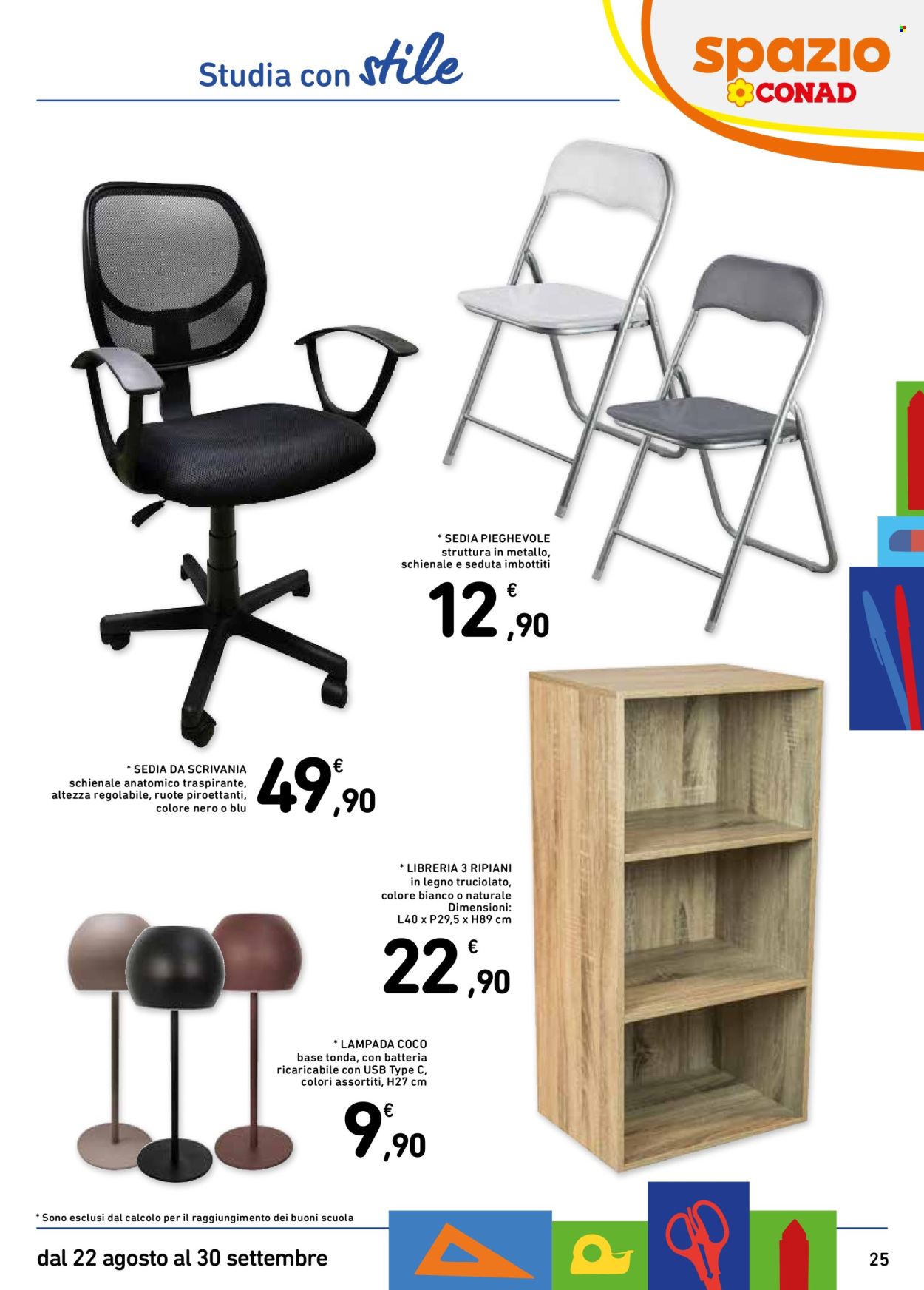 Volantino Spazio Conad - 22/8/2025 - 30/9/2025. Pagina 25
