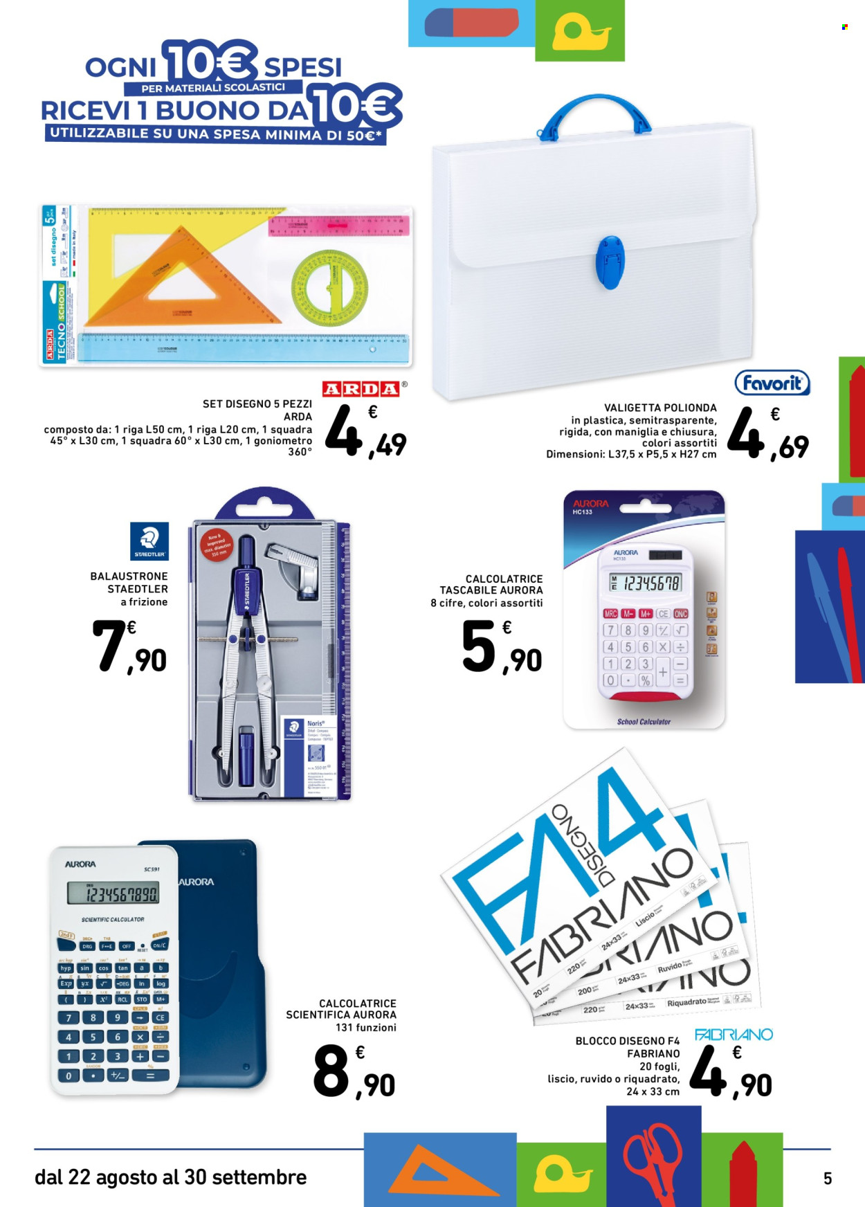 Volantino Spesa Facile Conad - 22/8/2025 - 30/9/2025. Pagina 5