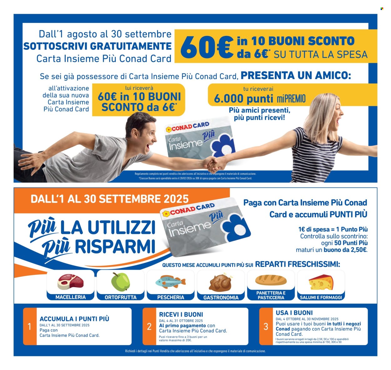 Volantino Conad - 21/8/2025 - 27/8/2025. Pagina 8