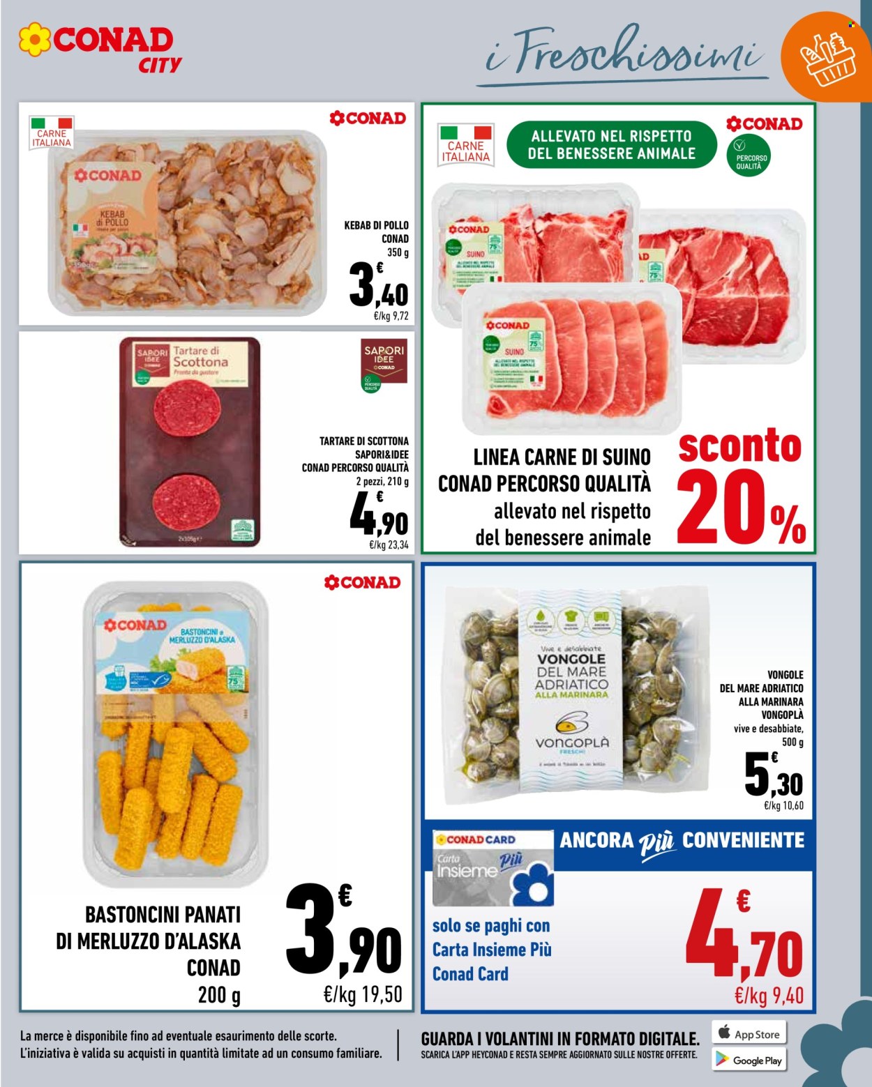 Volantino Conad City - 22/8/2025 - 28/8/2025. Pagina 7