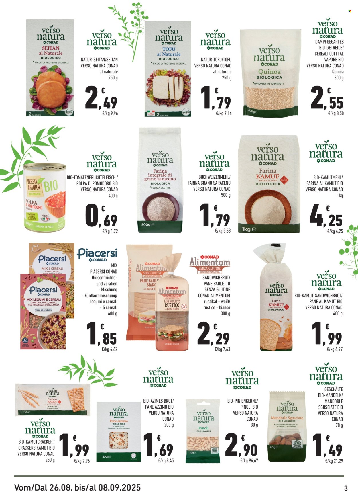 Volantino Conad - 26/8/2025 - 8/9/2025. Pagina 3